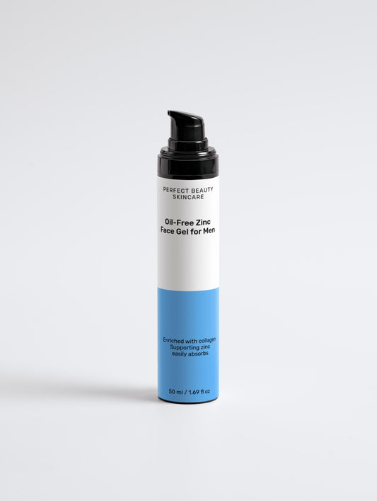 Oil-Free Zinc Face Gel for Men