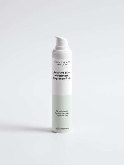 Sensitive Skin Moisturizer, Fragrance Free