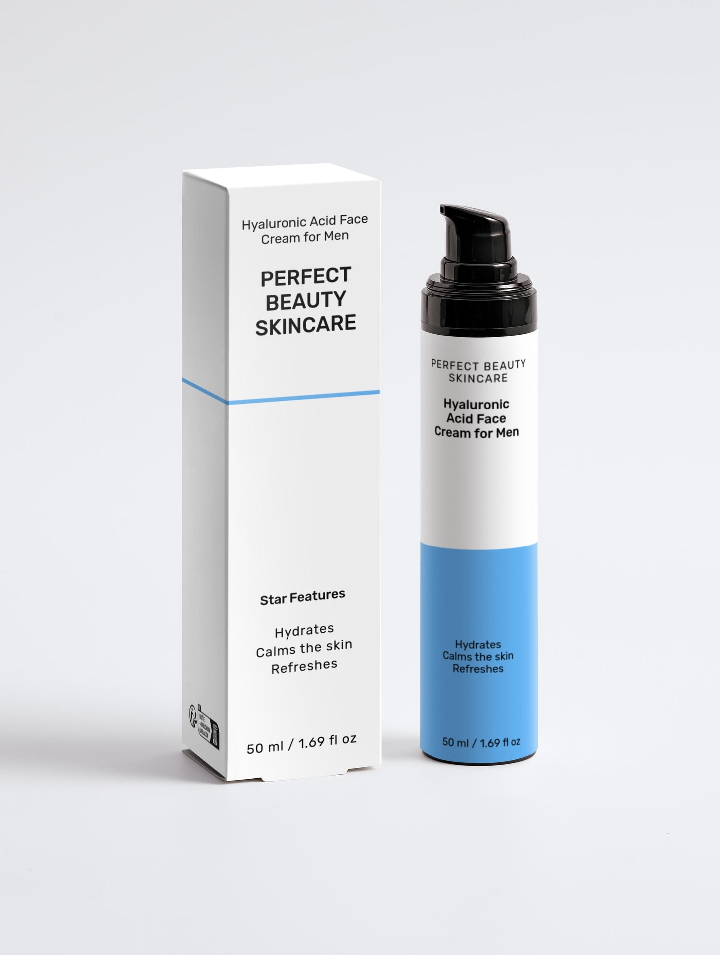 Hyaluronic Acid Face Cream for Men