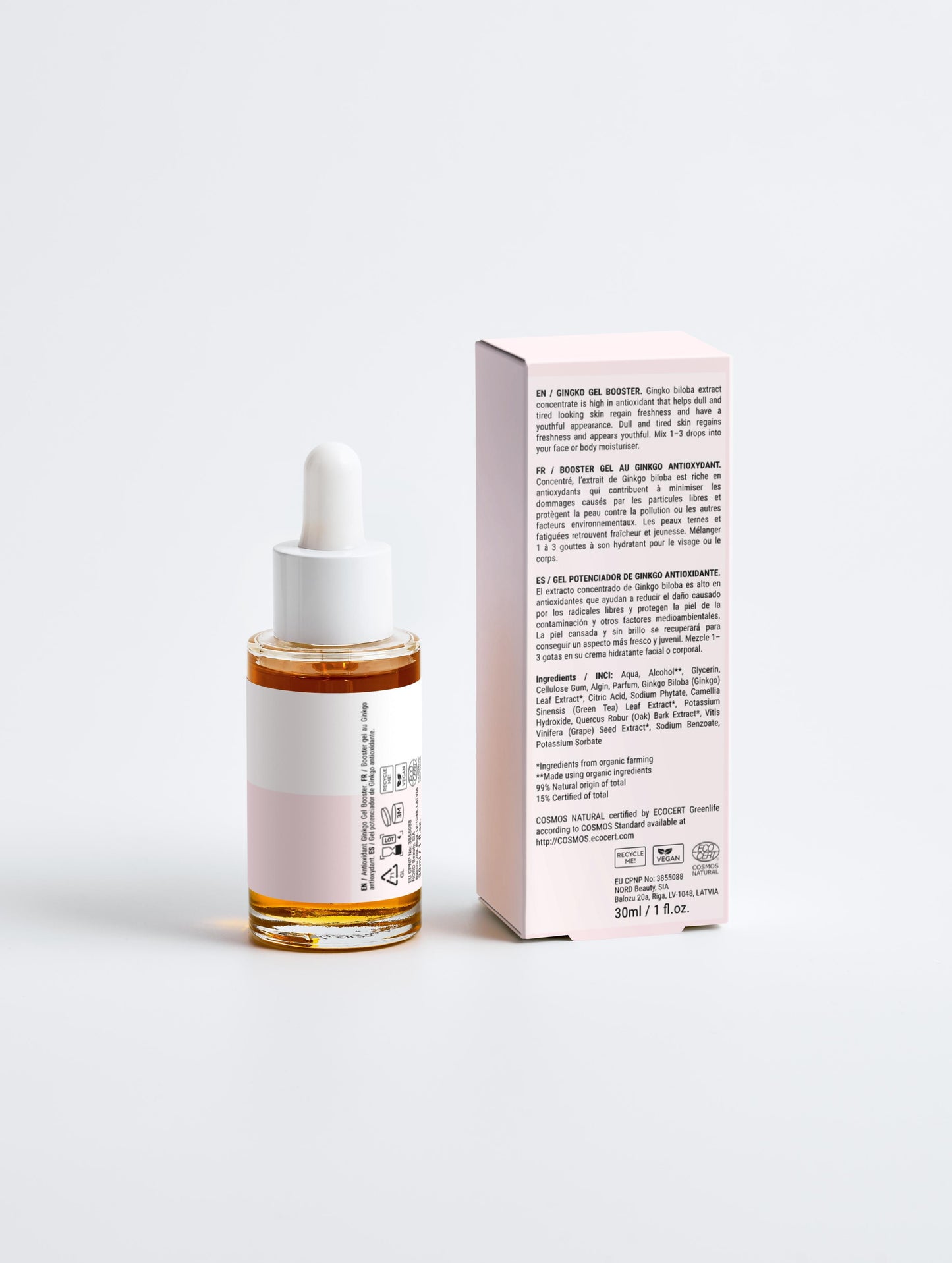 Antioxidant Ginkgo Gel Booster