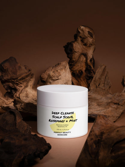 Deep Cleanse Scalp Scrub, Rosemary & Mint