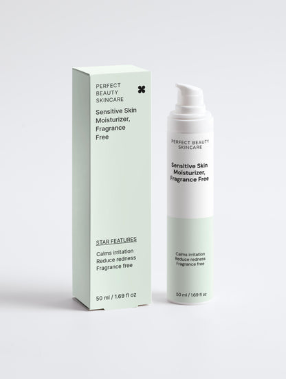 Sensitive Skin Moisturizer, Fragrance Free