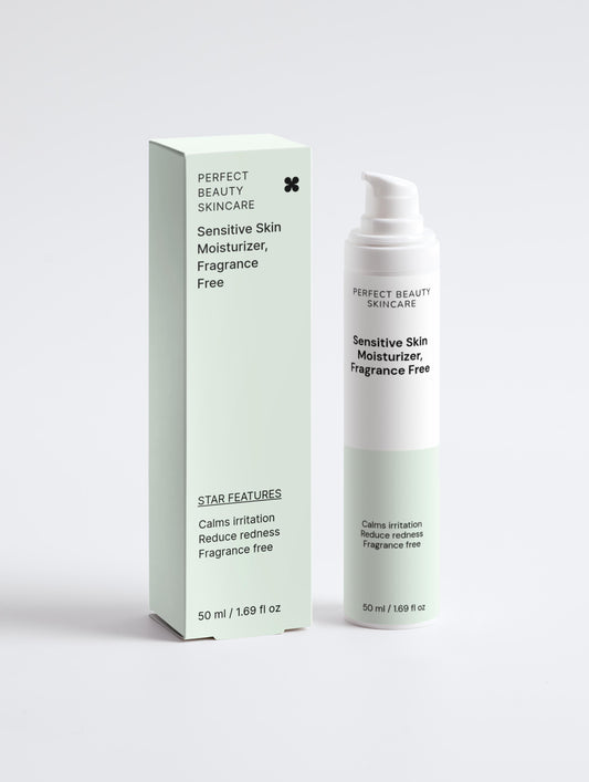 Sensitive Skin Moisturizer, Fragrance Free